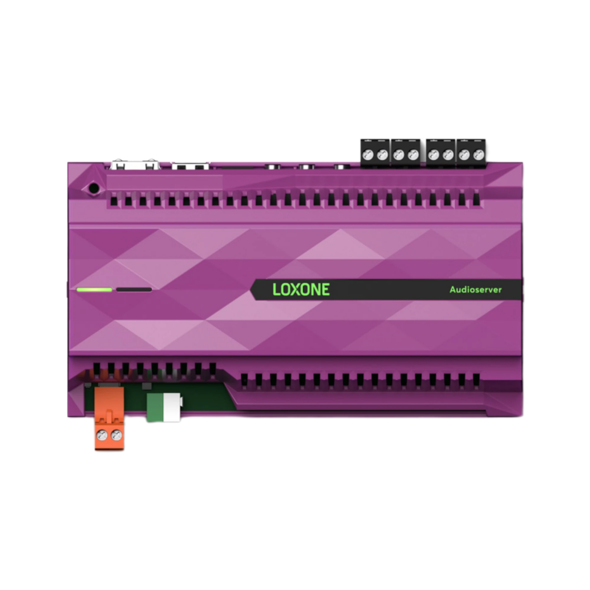 Loxone Audioserver Frontansicht