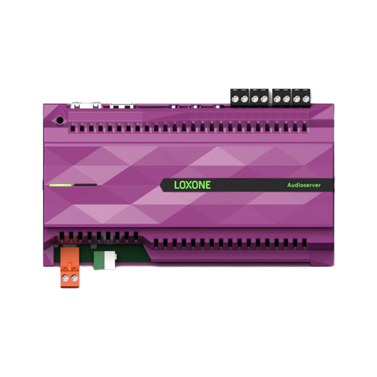 Loxone Audioserver Frontansicht