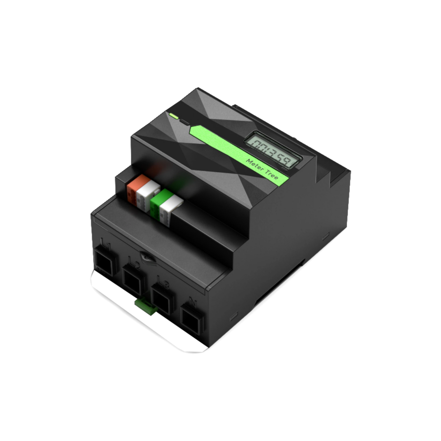 Loxone Energiezähler 3-phasig Seitenansicht